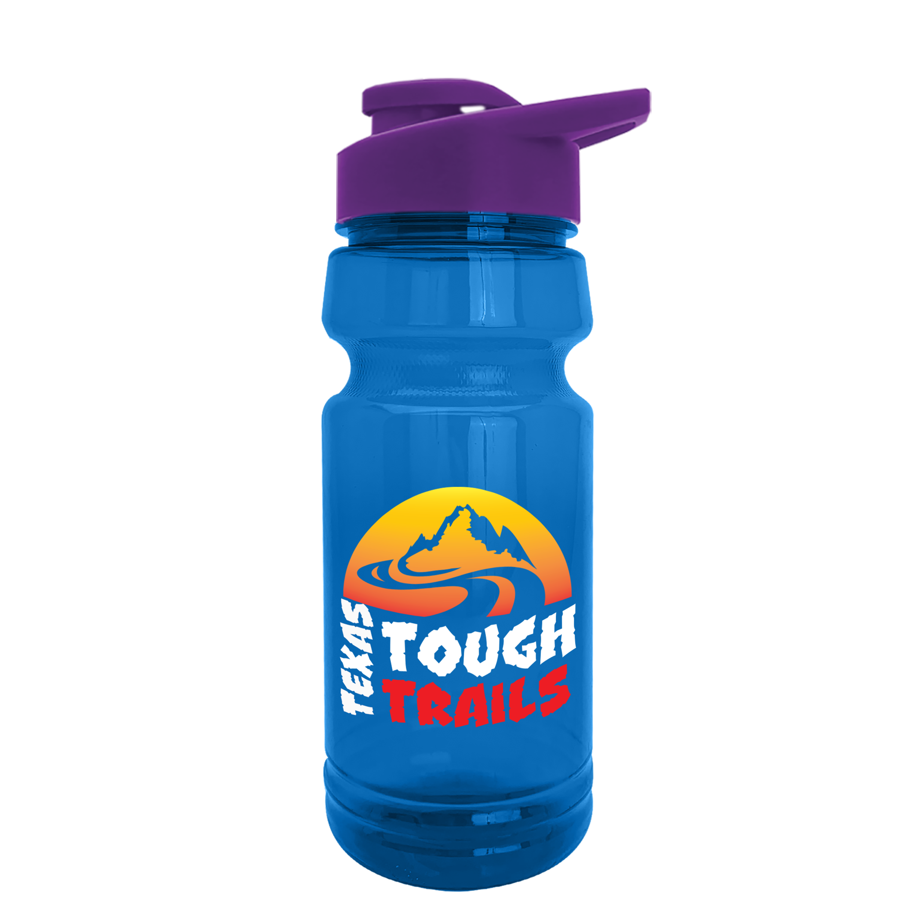 Trainer RPET Bottle with Drink-Thru Lid - 24 oz.
